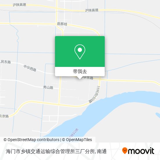 海门市乡镇交通运输综合管理所三厂分所地图