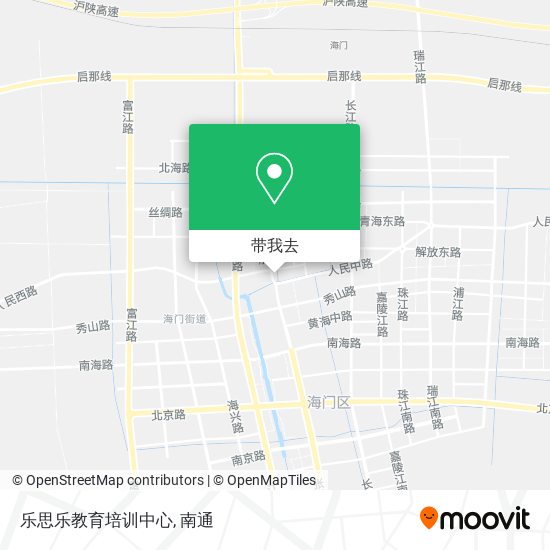 乐思乐教育培训中心地图