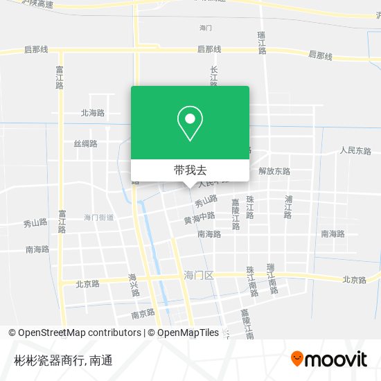 彬彬瓷器商行地图