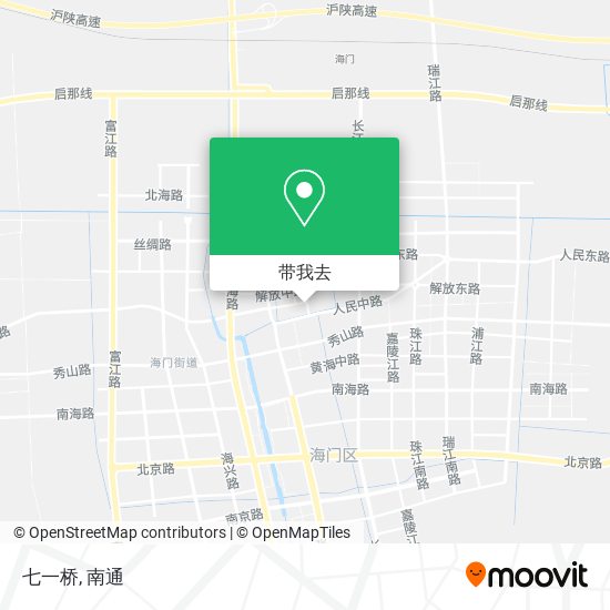 七一桥地图