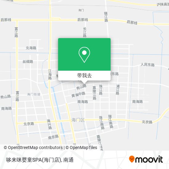 哆来咪婴童SPA(海门店)地图