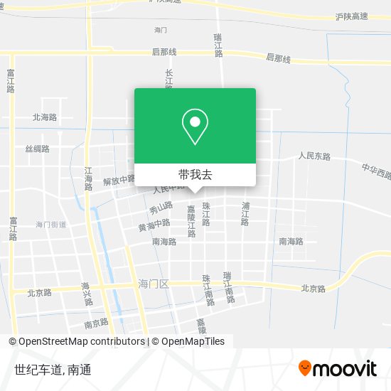 世纪车道地图