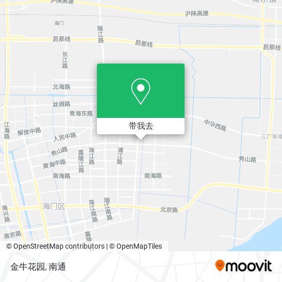 金牛花园地图