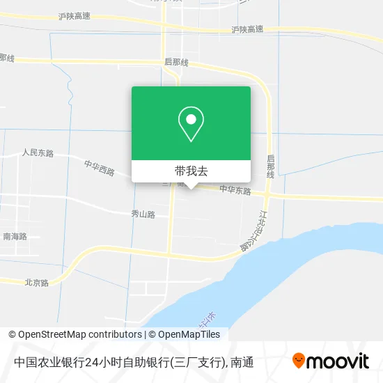 中国农业银行24小时自助银行(三厂支行)地图