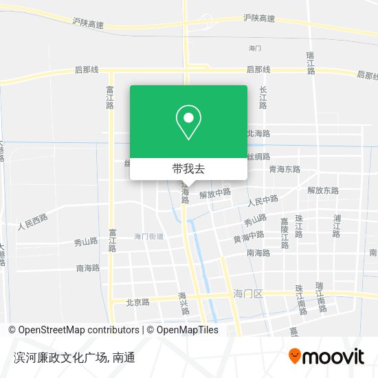 滨河廉政文化广场地图