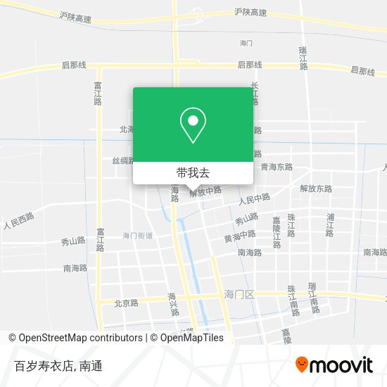 百岁寿衣店地图