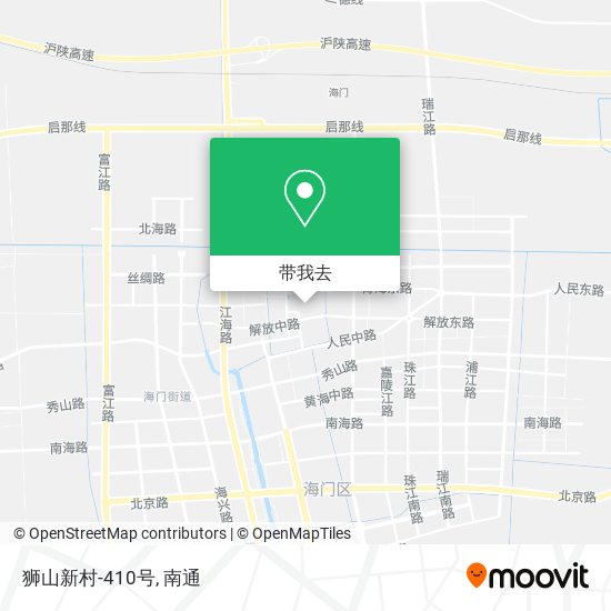 狮山新村-410号地图