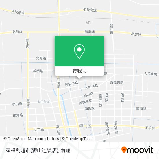 家得利超市(狮山连锁店)地图