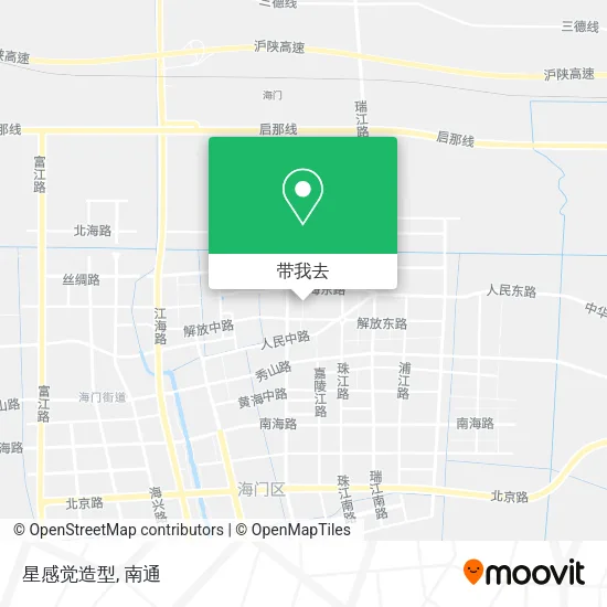 星感觉造型地图