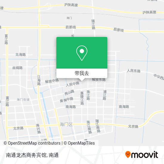 南通龙杰商务宾馆地图