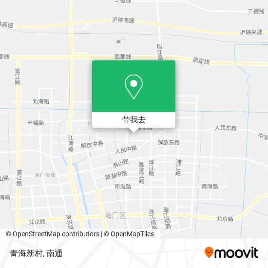 青海新村地图