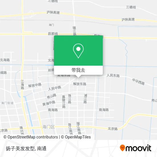 扬子美发发型地图