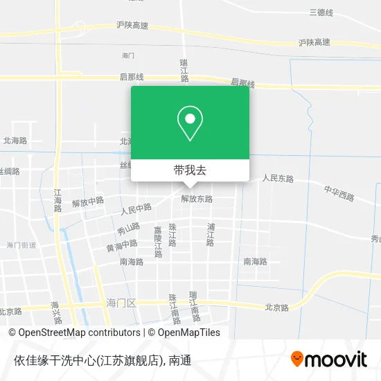 依佳缘干洗中心(江苏旗舰店)地图
