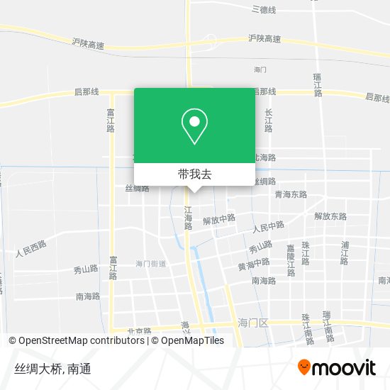 丝绸大桥地图