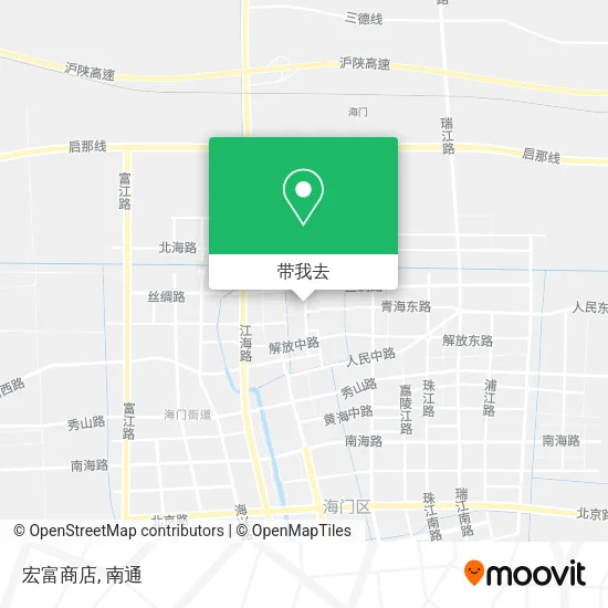 宏富商店地图