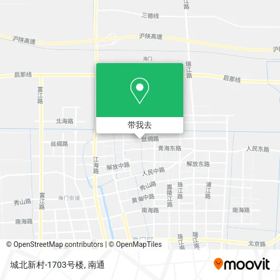 城北新村-1703号楼地图