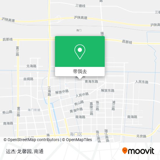 运杰·龙馨园地图