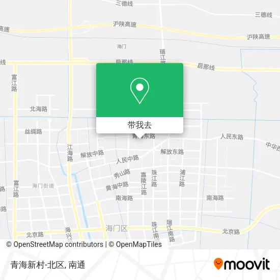 青海新村-北区地图