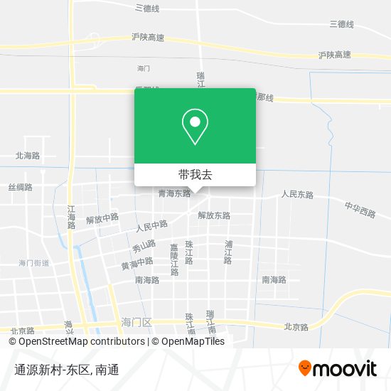 通源新村-东区地图