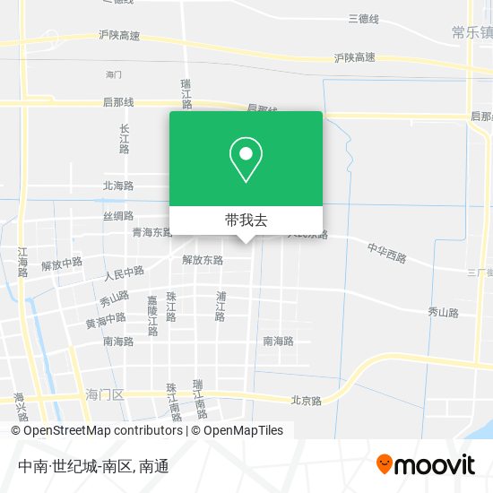 中南·世纪城-南区地图
