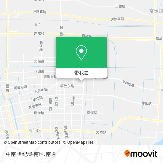 中南·世纪城-南区地图
