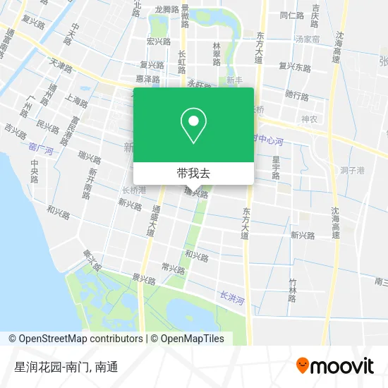 星润花园-南门地图