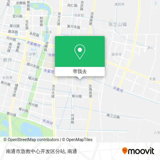 南通市急救中心开发区分站地图