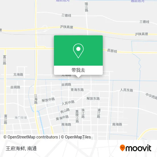 王府海鲜地图