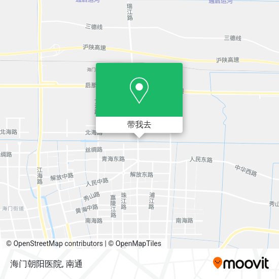 海门朝阳医院地图