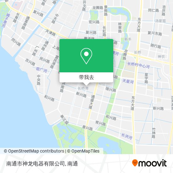 南通市神龙电器有限公司地图