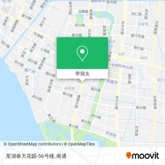 星湖春天花园-56号楼地图