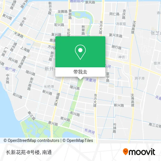 长新花苑-8号楼地图