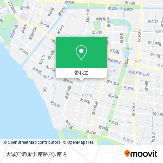 天诚宾馆(新开南路店)地图