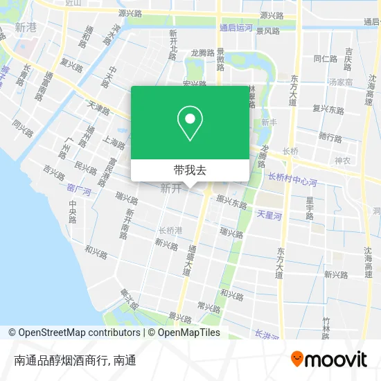 南通品醇烟酒商行地图