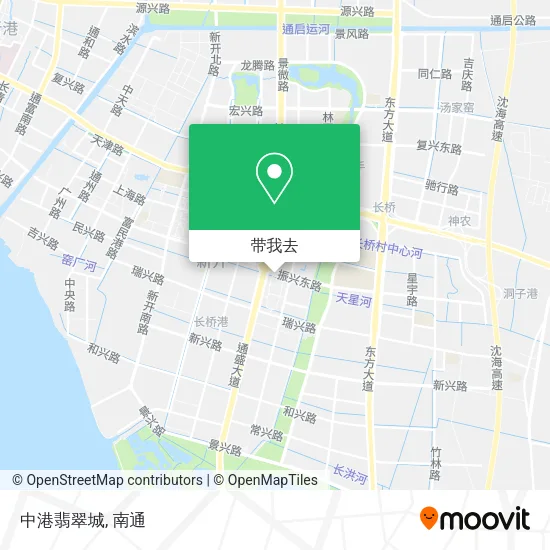 中港翡翠城地图