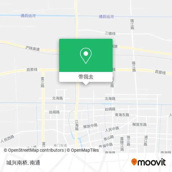 城兴南桥地图