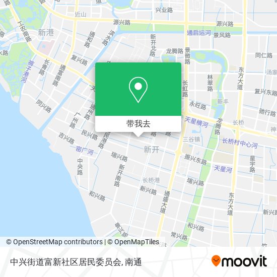 中兴街道富新社区居民委员会地图