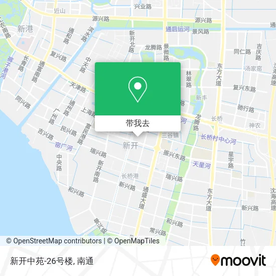 新开中苑-26号楼地图