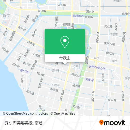 秀尔阁美容美发地图