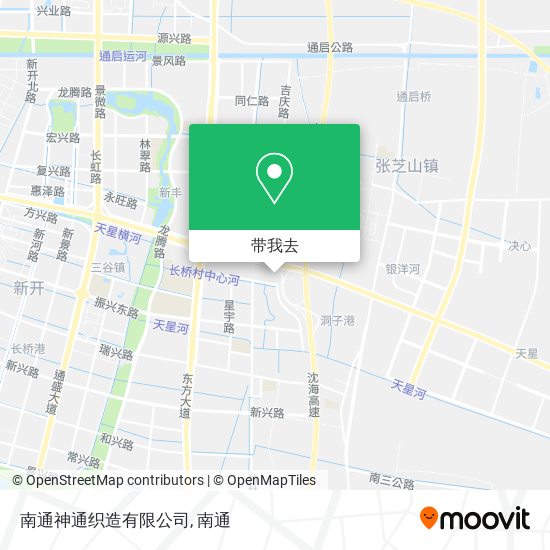 南通神通织造有限公司地图