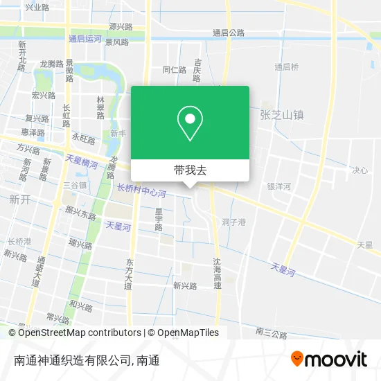 南通神通织造有限公司地图