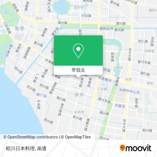 稻川日本料理地图