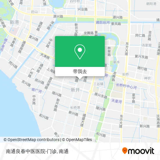 南通良春中医医院-门诊地图