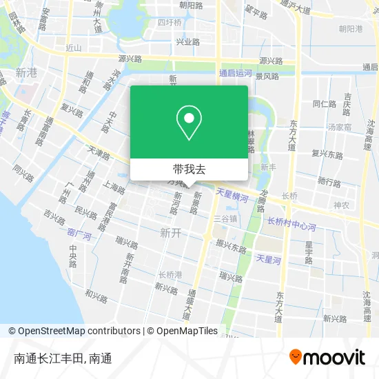 南通长江丰田地图