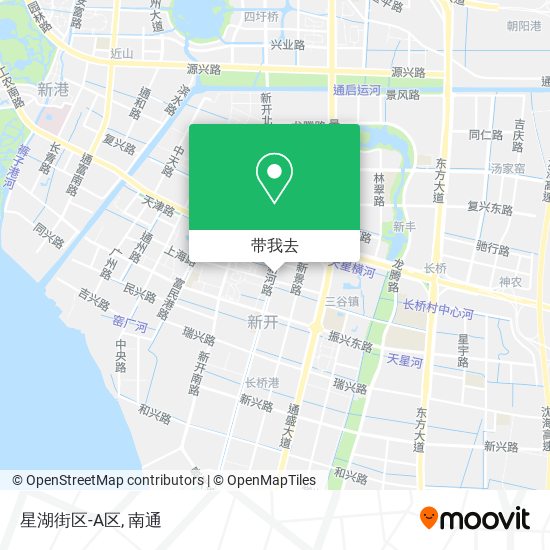 星湖街区-A区地图