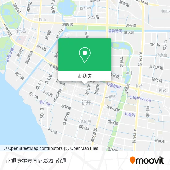 南通壹零壹国际影城地图