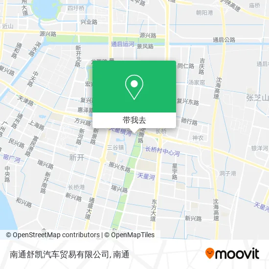 南通舒凯汽车贸易有限公司地图