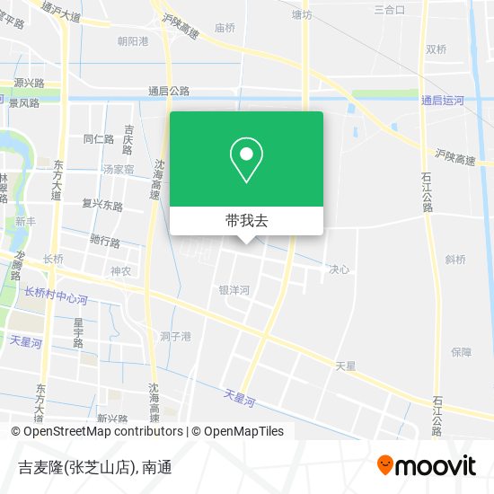 吉麦隆(张芝山店)地图