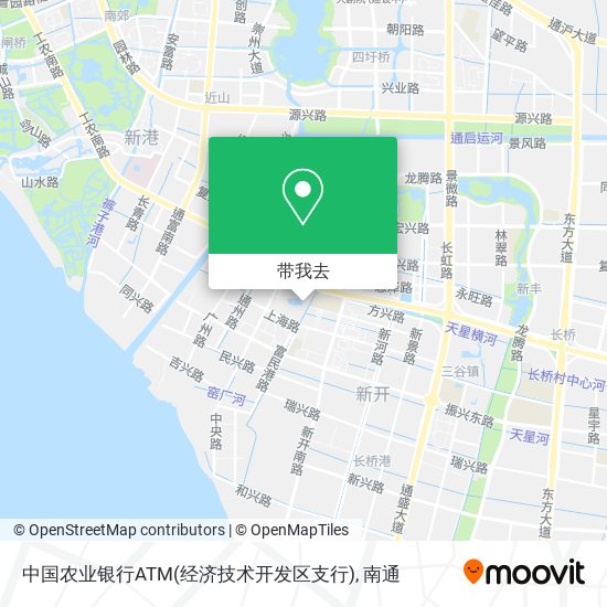 中国农业银行ATM(经济技术开发区支行)地图