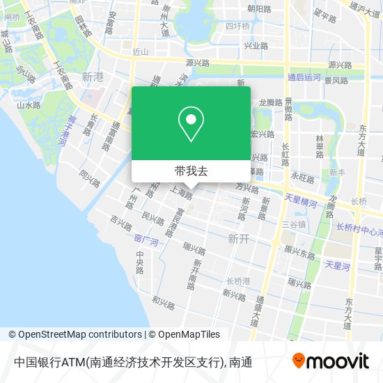 中国银行ATM(南通经济技术开发区支行)地图